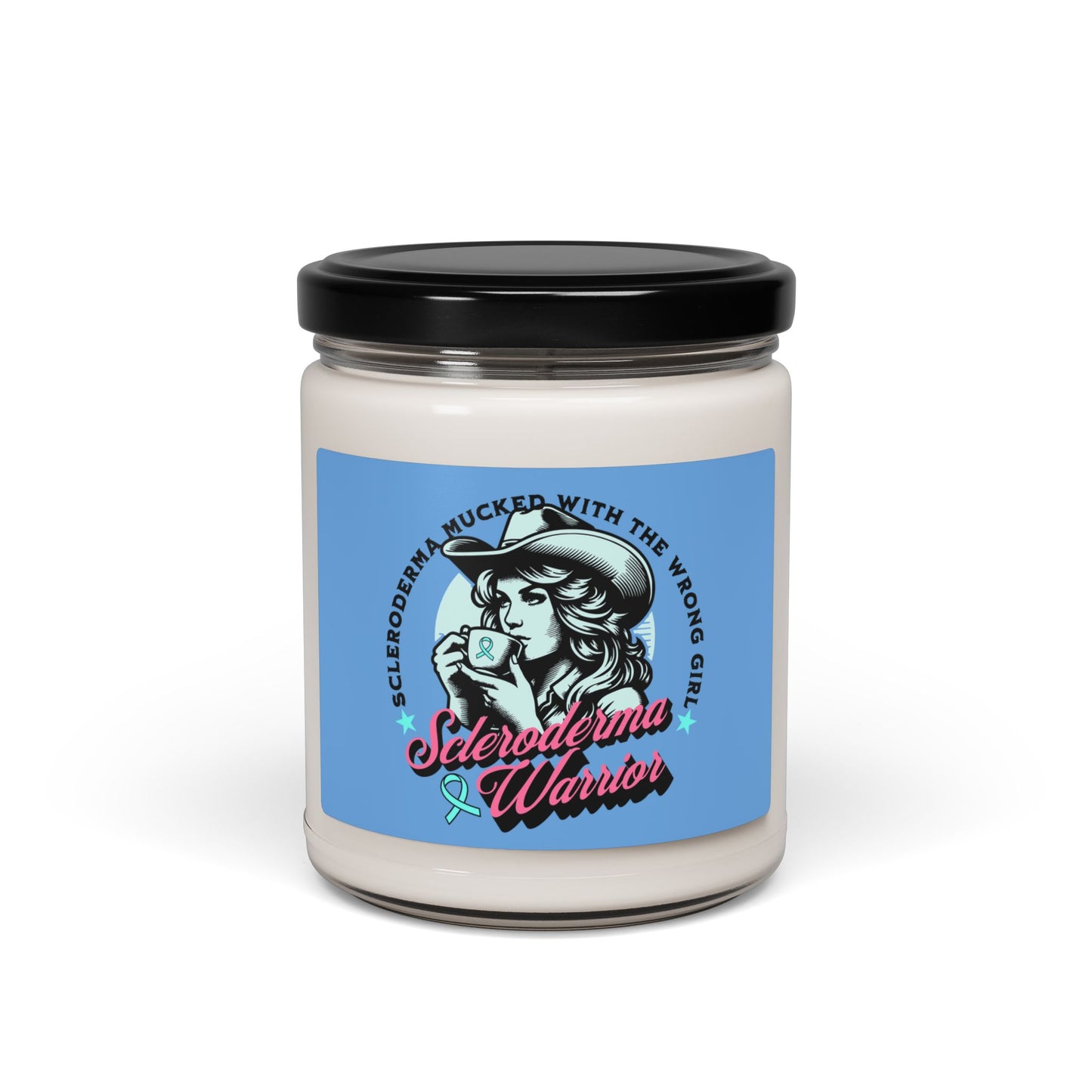 Scleroderma Warrior Scented Soy Candle, 9oz