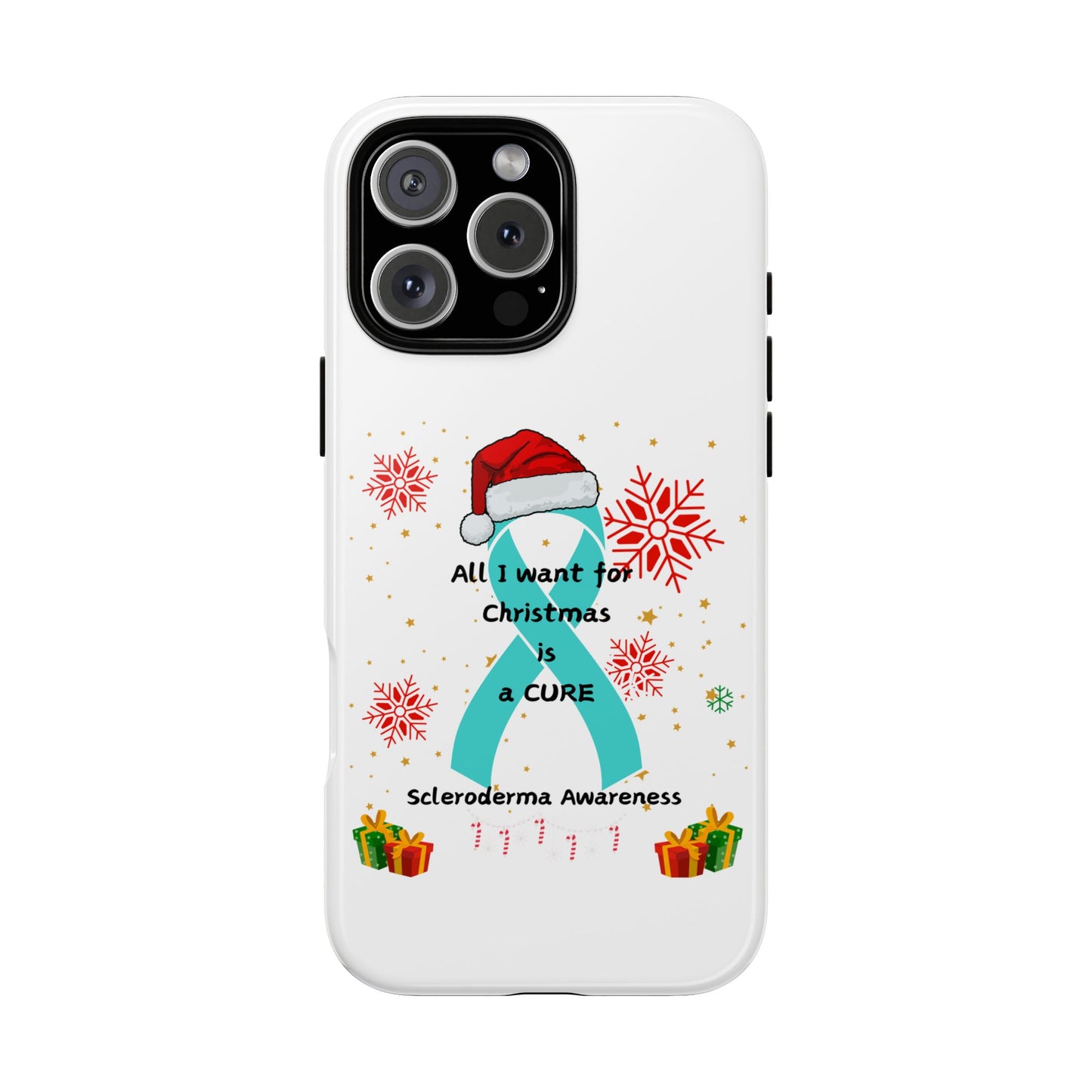 Scleroderma Awareness iPhone 16 Phone Case -Tough Cases