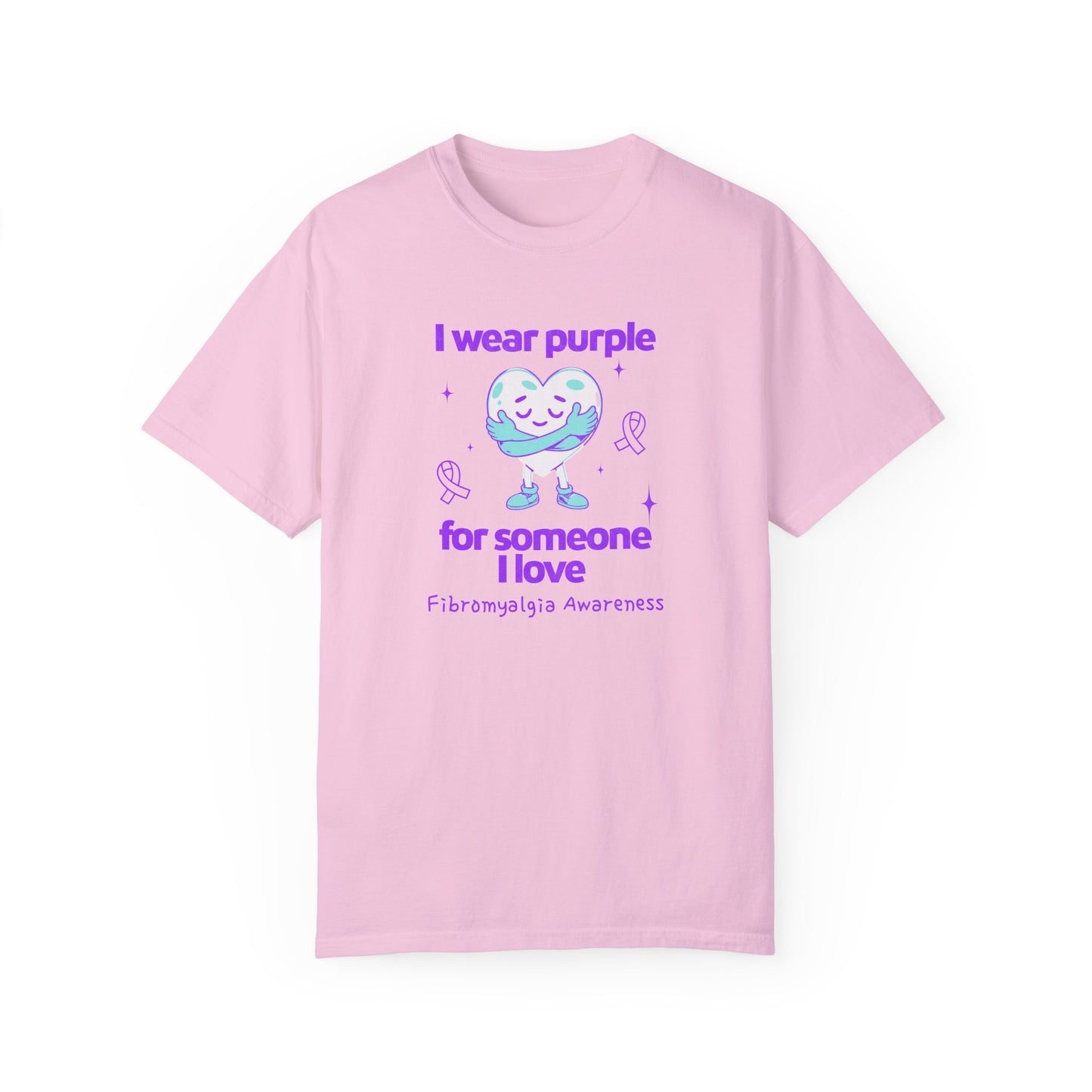 Fibromyalgia Awareness I Wear Purple for Someone I Love Unisex T-shirt