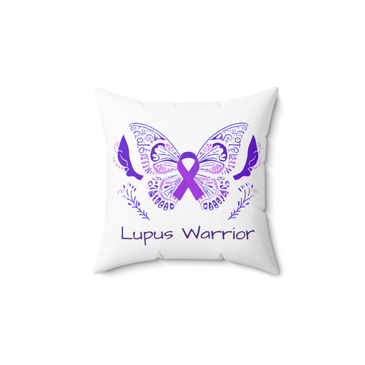 Lupus Warrior Square Home Decor Pillow