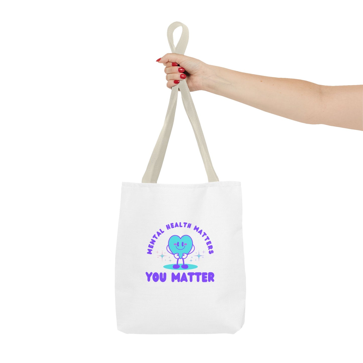 Mental Health Awareness Matters You Matter Tote Bag (AOP)