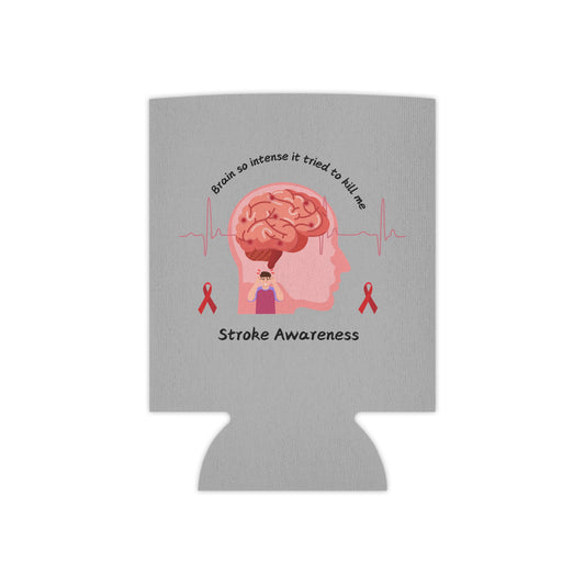 Stroke Awareness Coozie Can Cooler