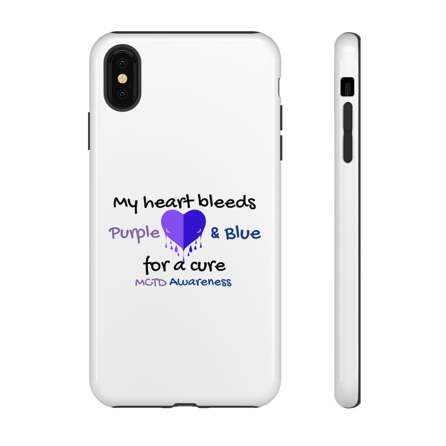 MCTD Awareness Tough iPhone Cases