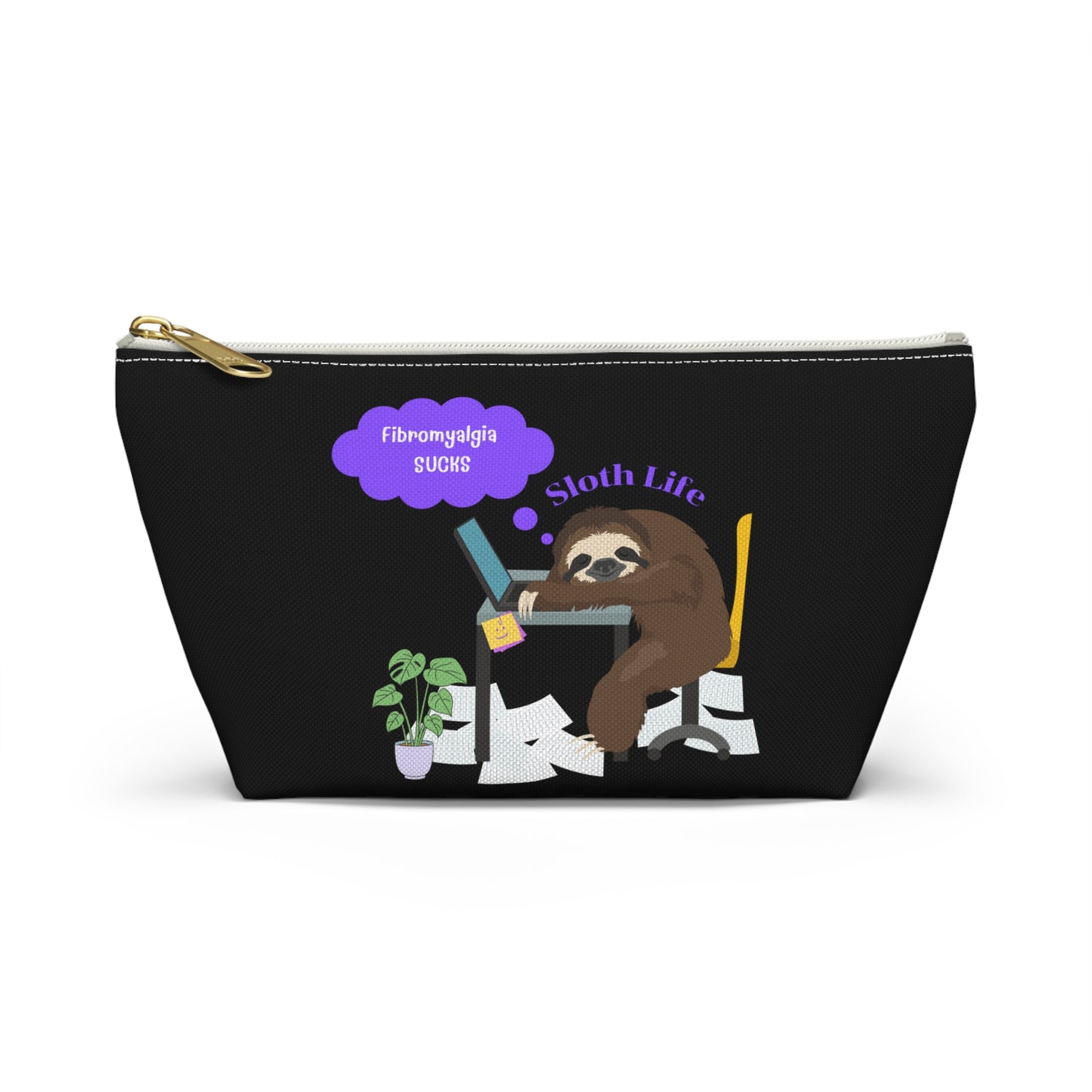 Fibromyalgia Sucks Accessory Pouch Makeup bag travel purse