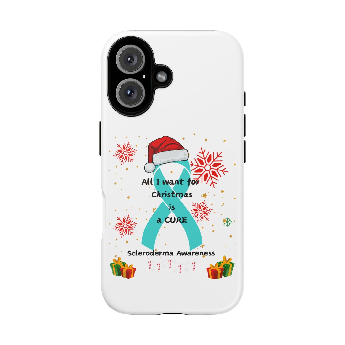 Scleroderma Awareness iPhone 16 Phone Case -Tough Cases