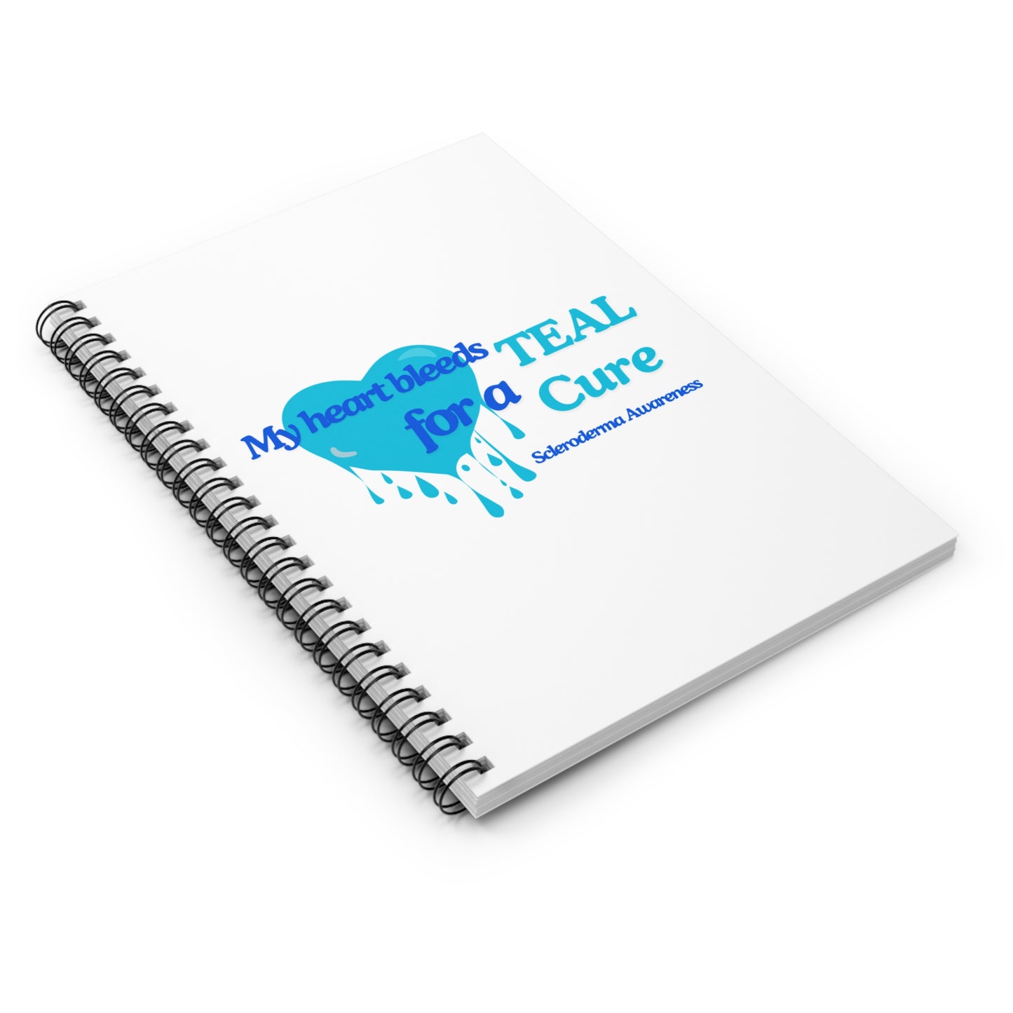 Scleroderma Awareness Spiral Notebook - Ruled Line