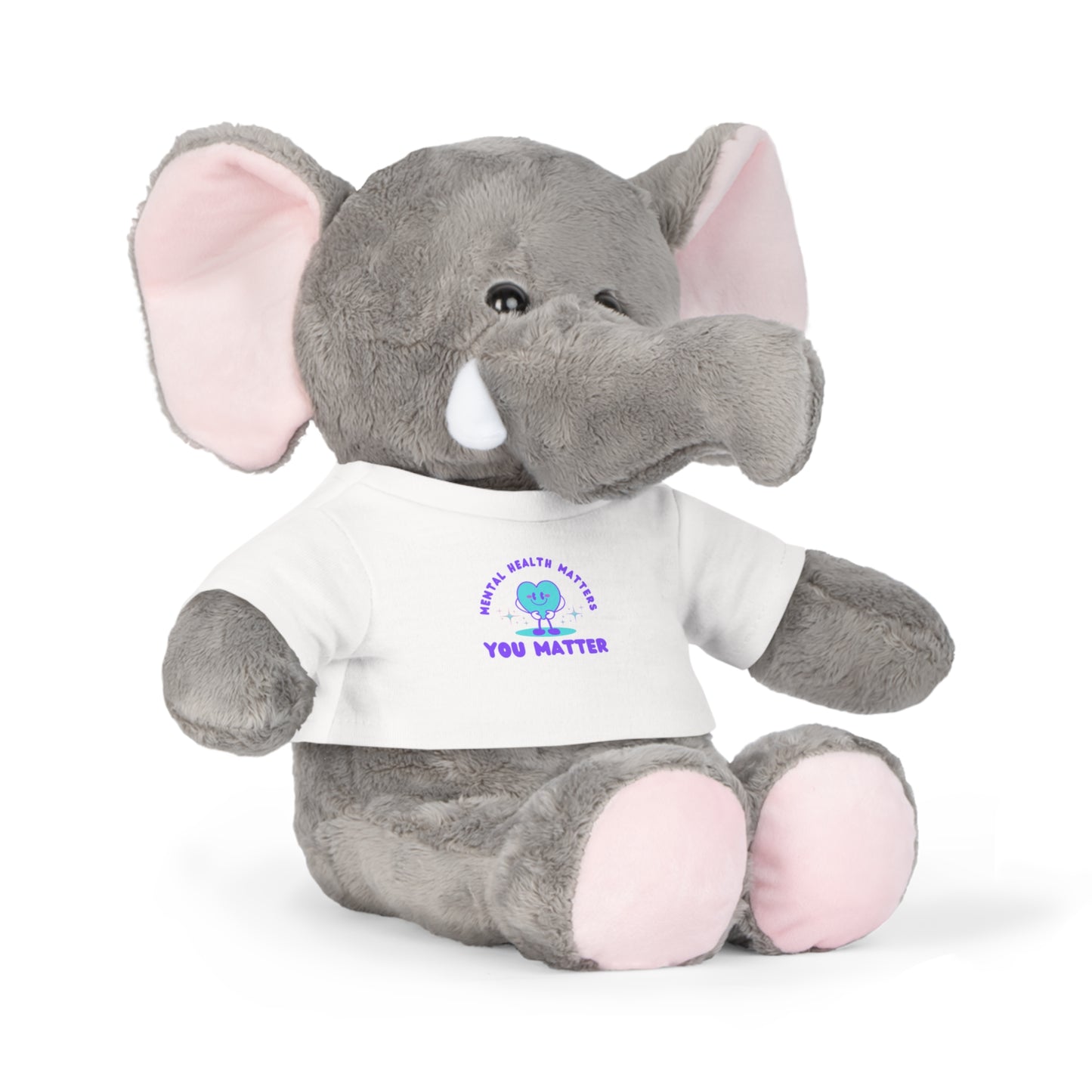 Mental Health Matters Plush Toy with T-Shirt