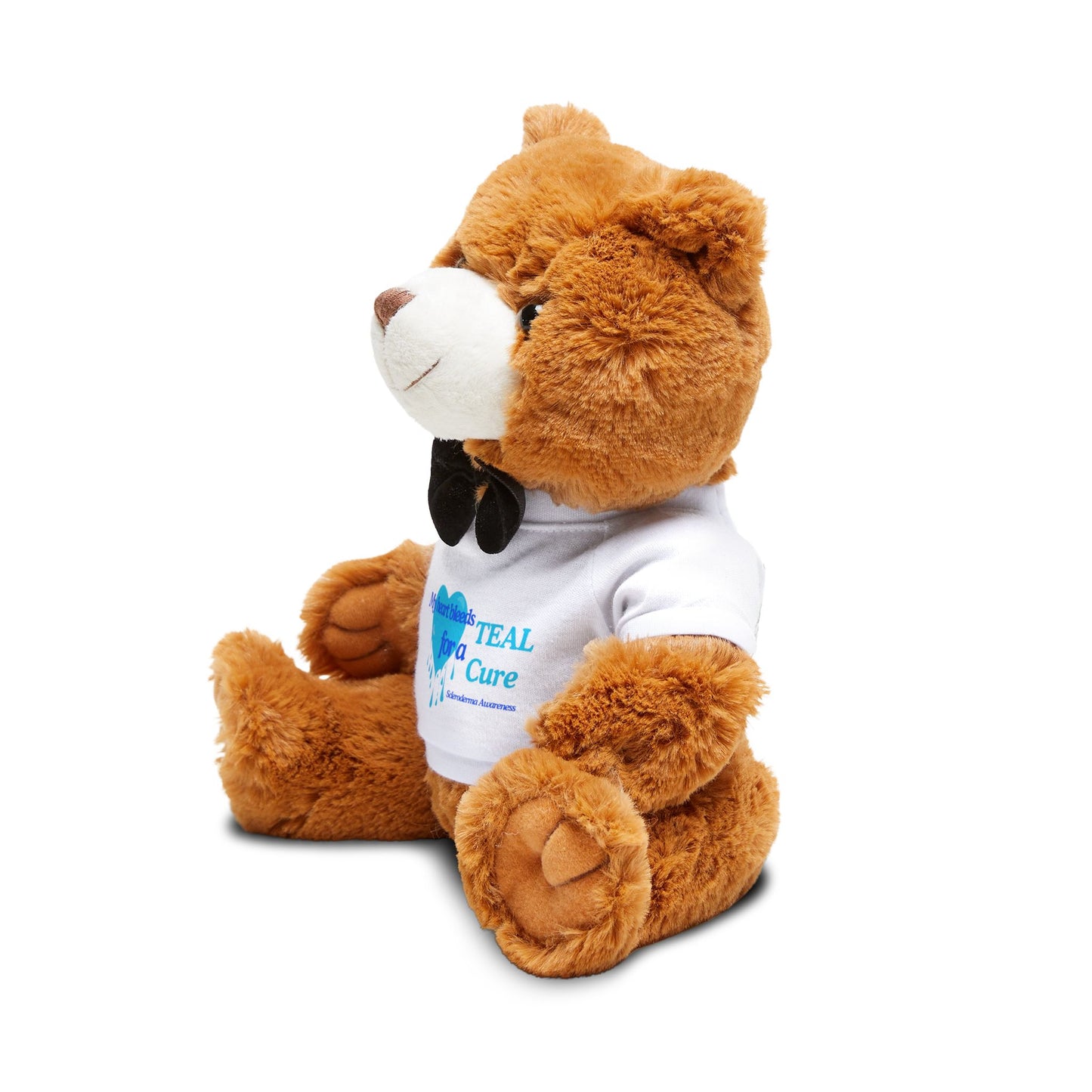 Scleroderma Awareness Teddy Bear with T-Shirt