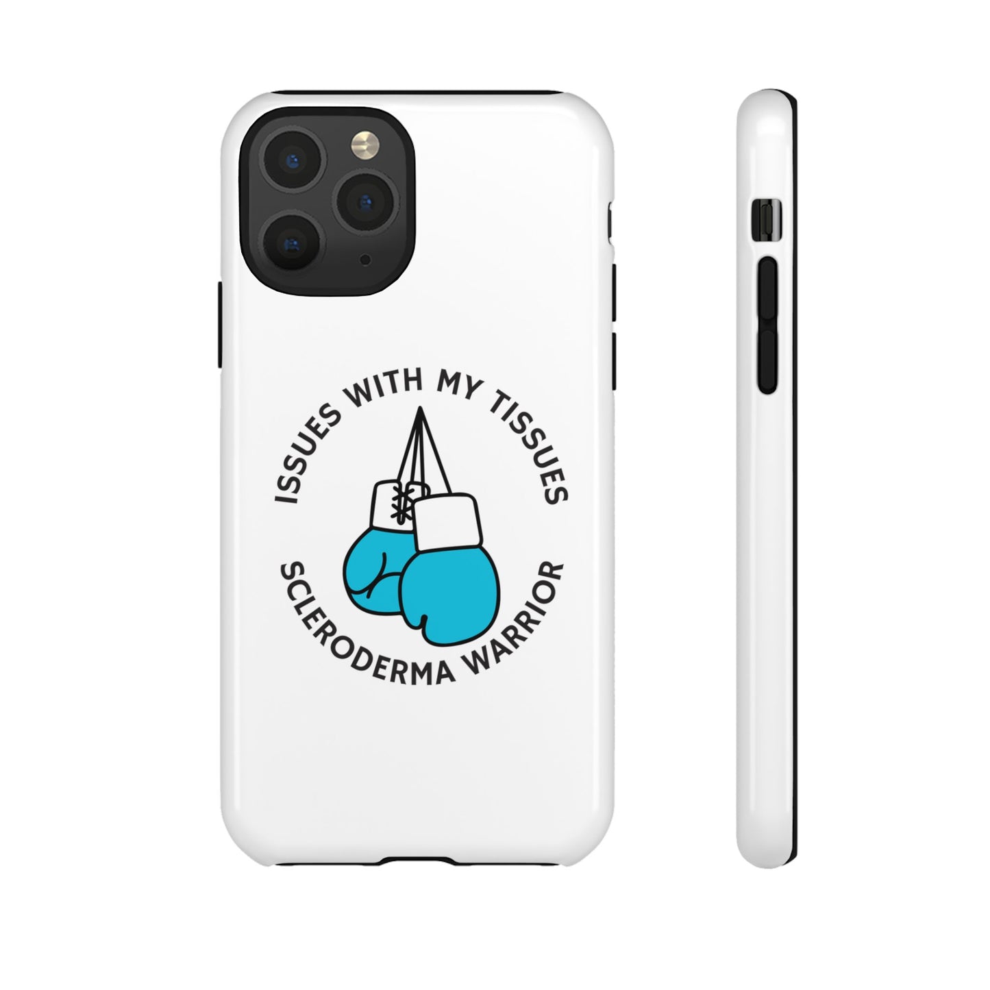 iPhone scleroderma warrior Tough Phone Cases