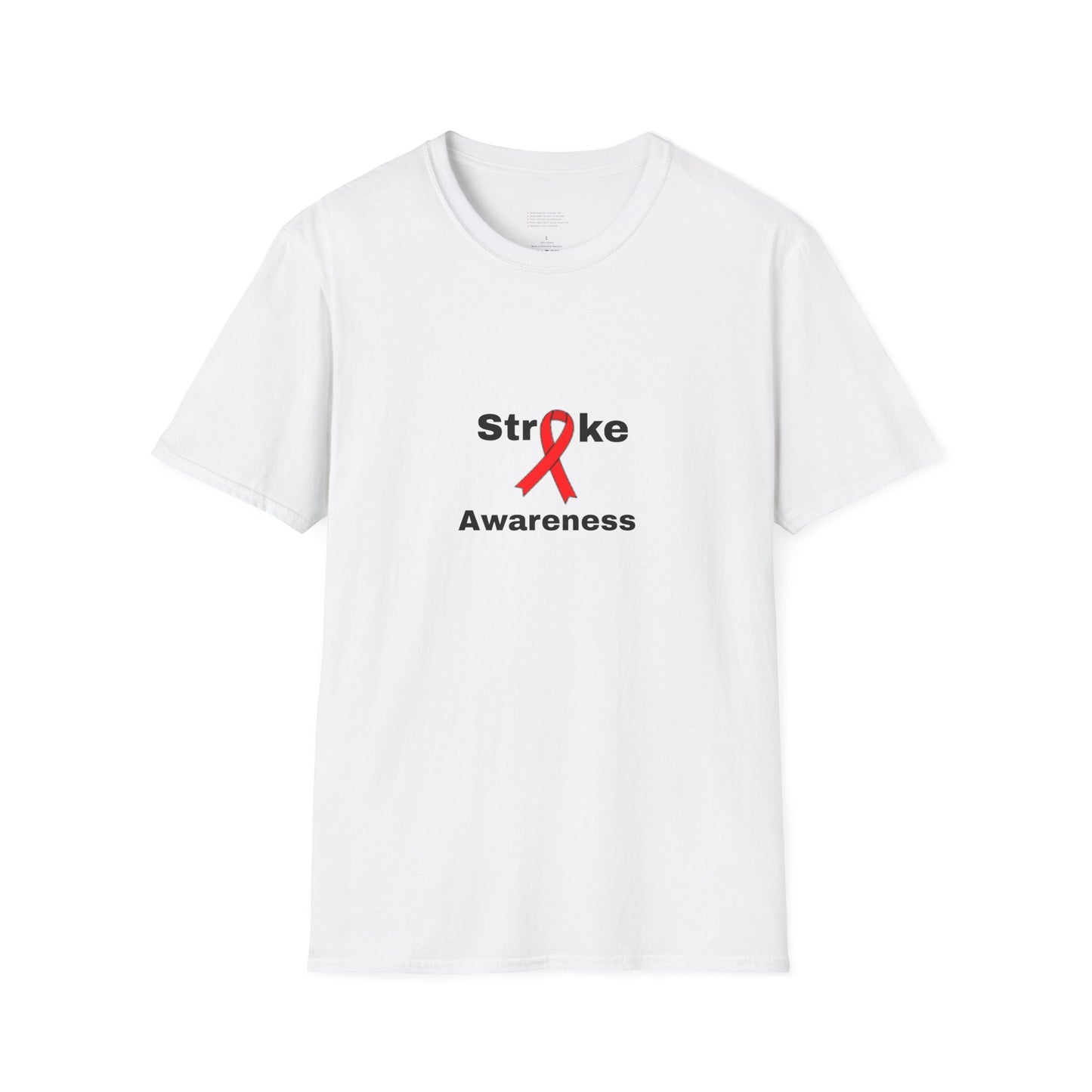 Unisex Softstyle T-Shirt stroke awareness world stroke day October 29