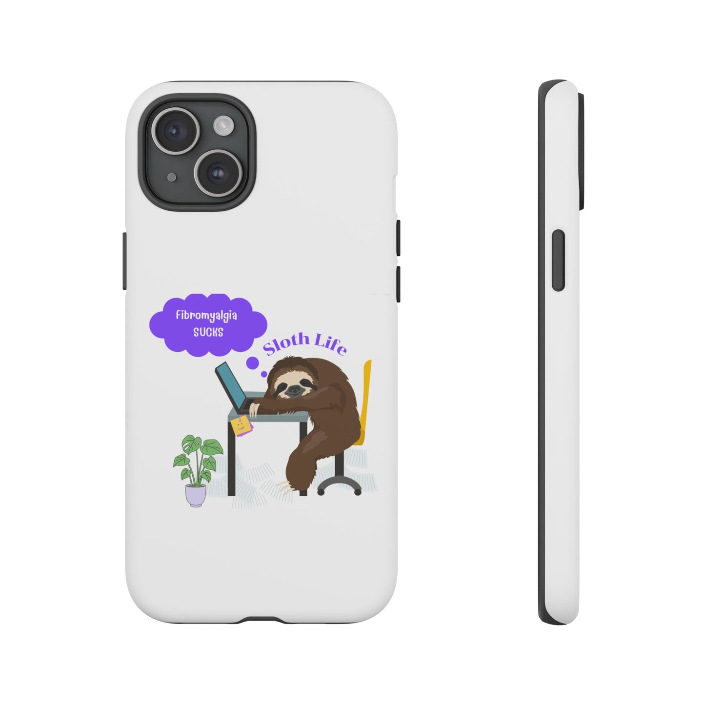 Fibromyalgia Sucks iPhone Case Tough Cases