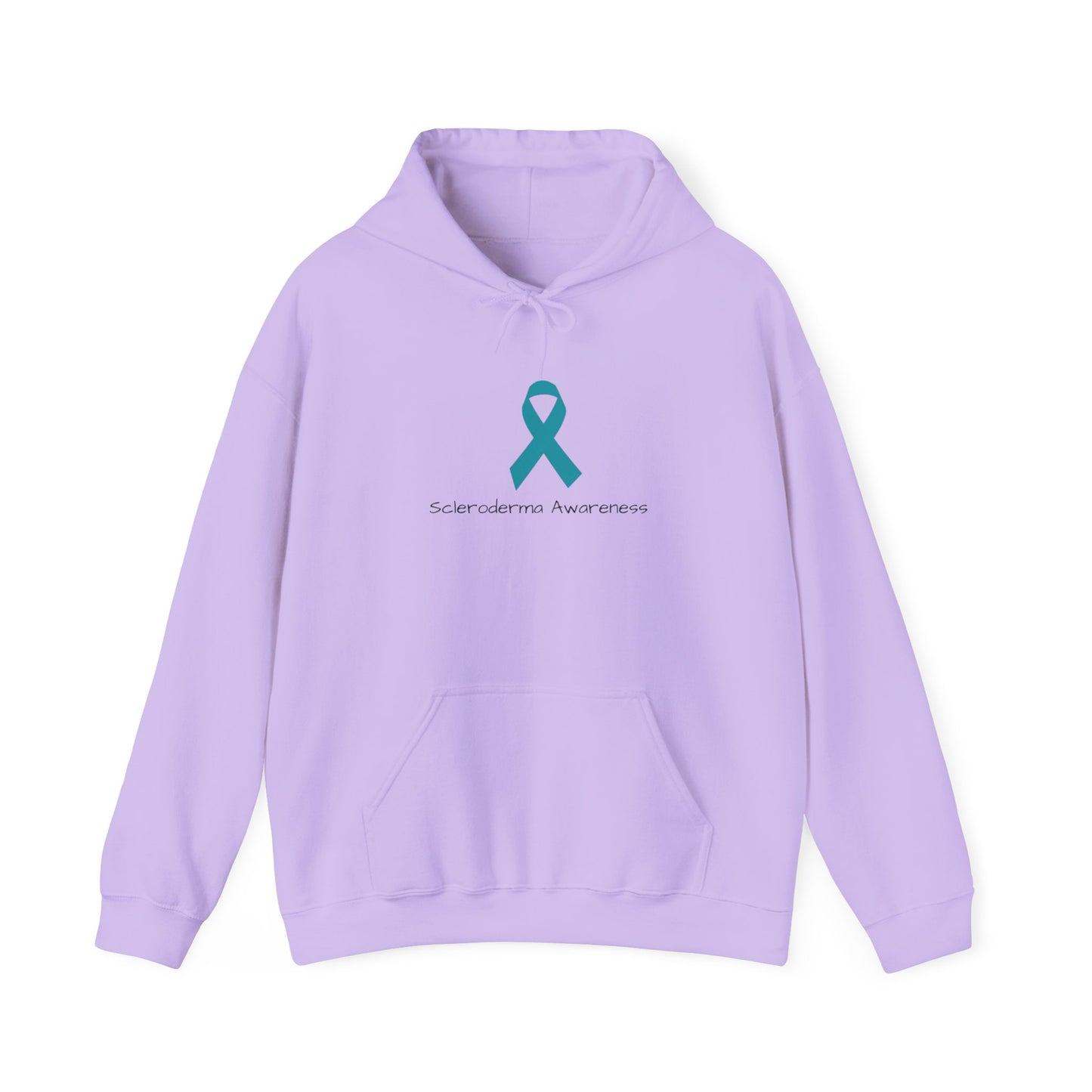 Scleroderma awareness I wear teal for someone I love Unisex Heavy Blend™ Hooded Sweatshirt