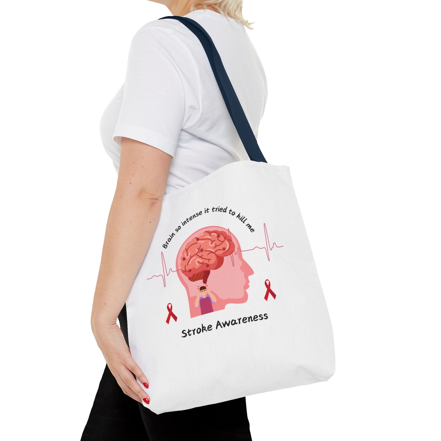 Stroke Awareness Tote Bag