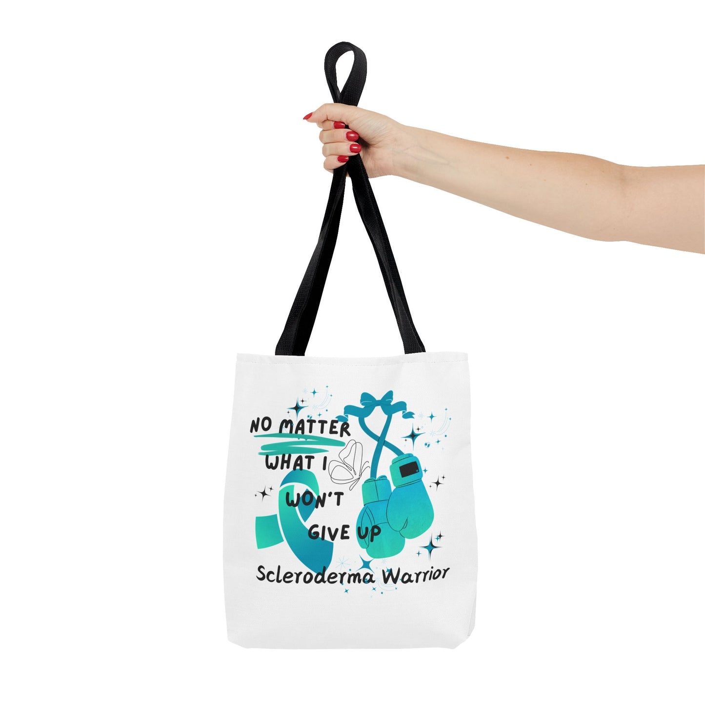 Scleroderma Warrior No Matter What I Won't Give Up  Tote Bag