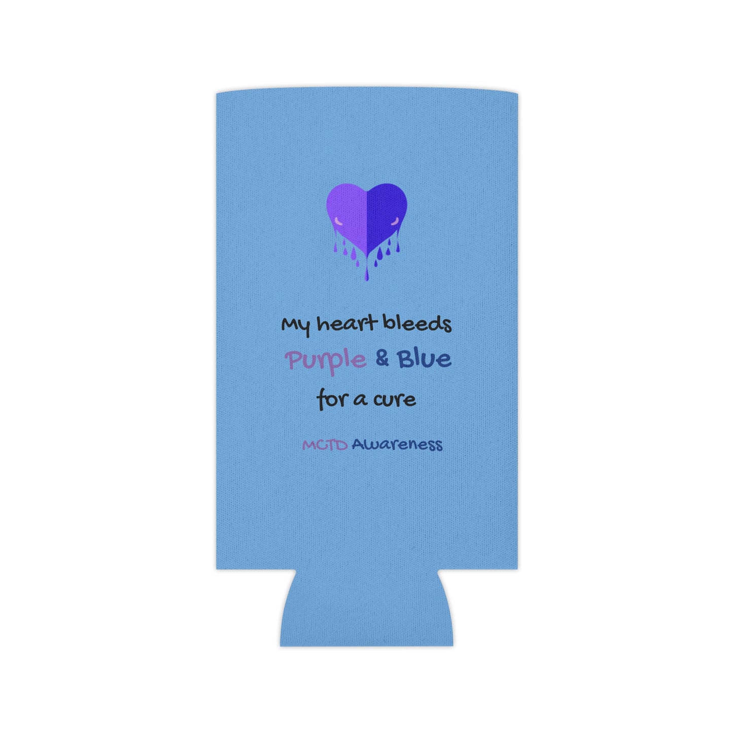 MCTD Awareness Coozie Can Cooler