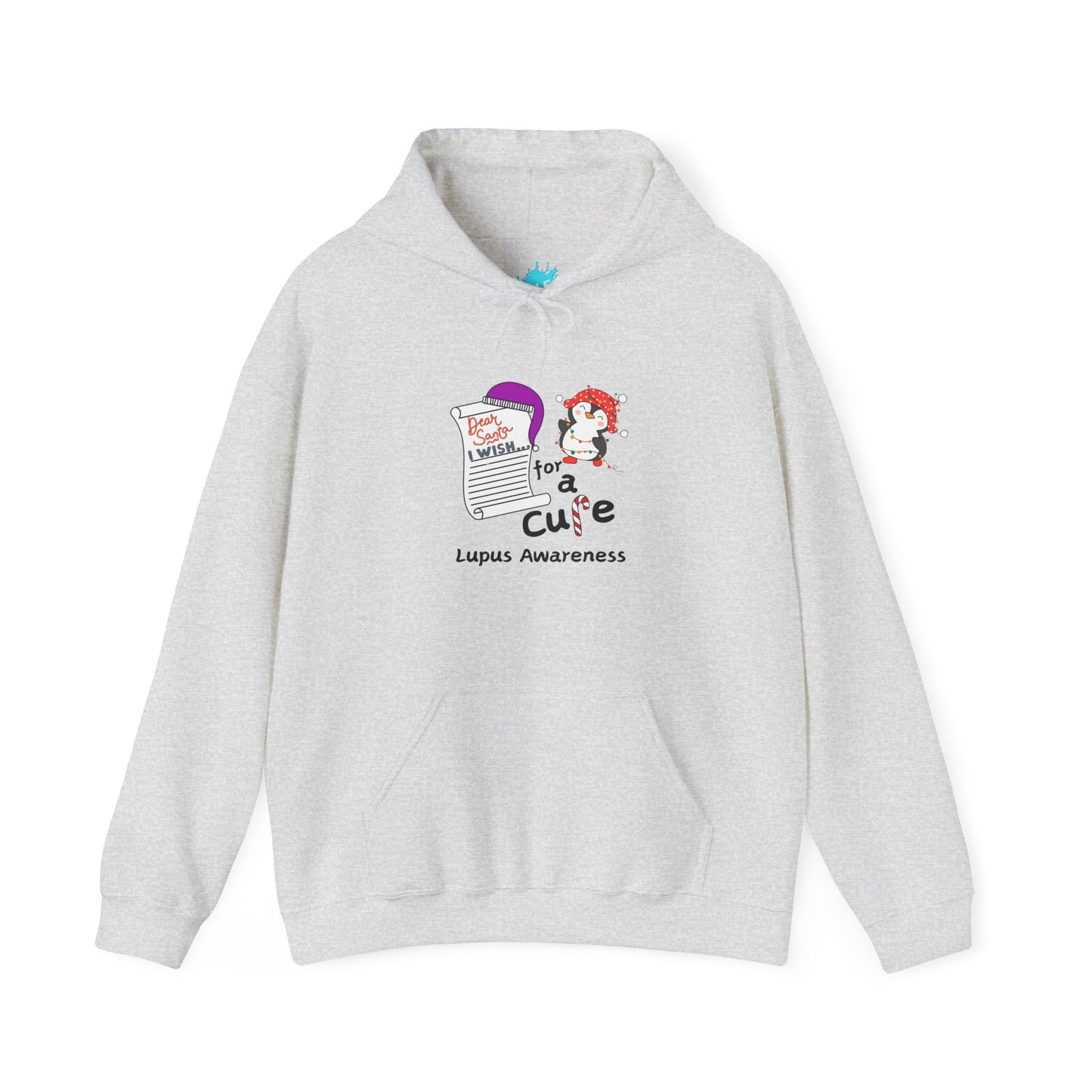 Unisex Hooded Sweatshirt, Lupus Awareness Hoodie, Holiday Gift Ideas