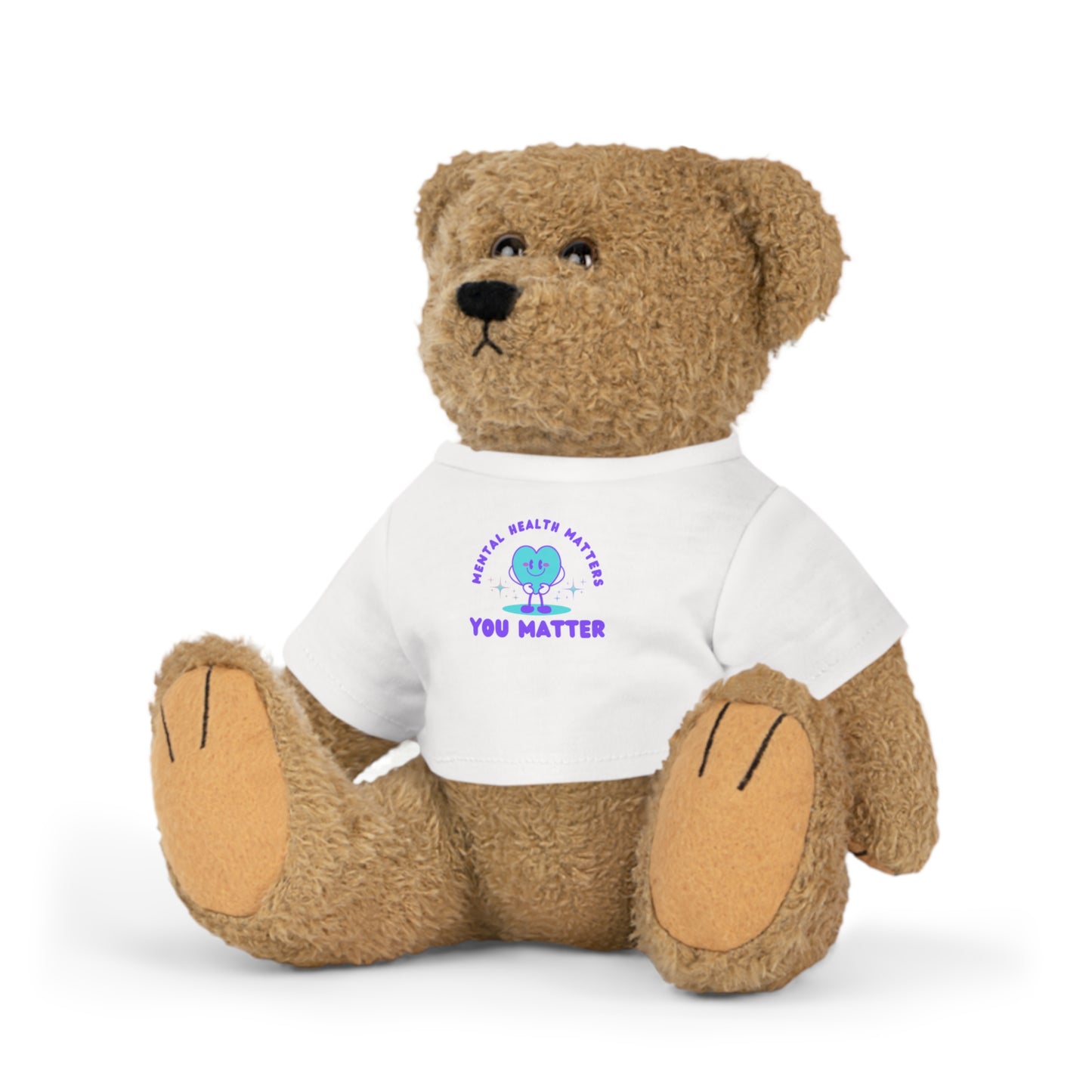 Mental Health Matters Plush Toy with T-Shirt