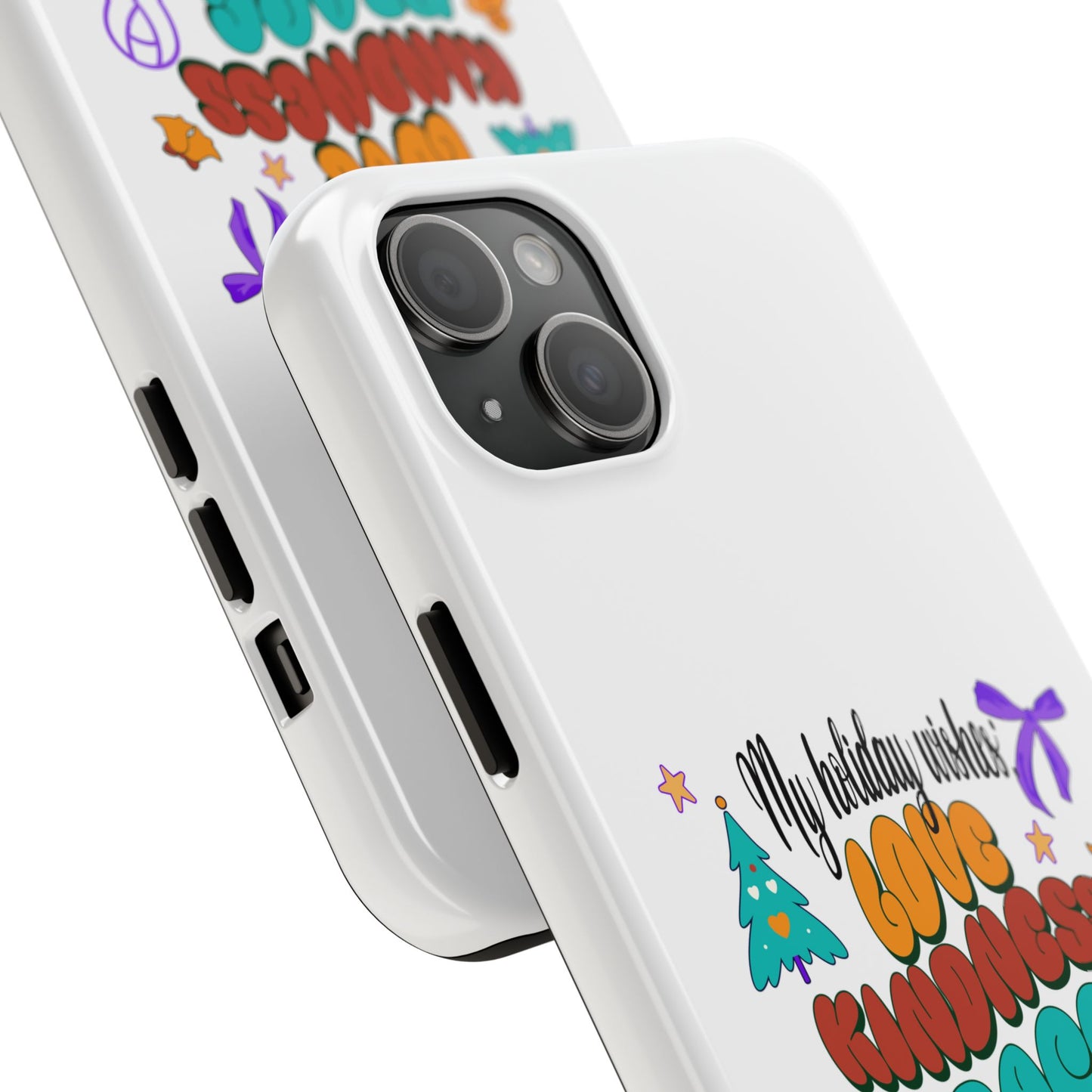 Lupus Awareness Holiday Wishes iPhone Tough Phone Cases