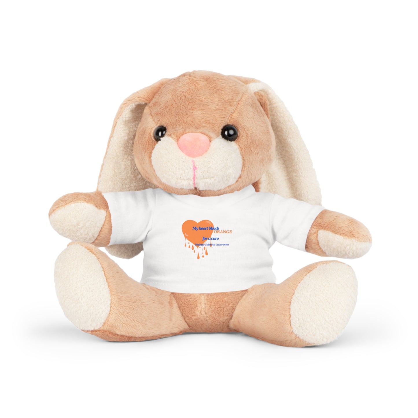 Multiple Sclerosis Awareness Plush Toy with T-Shirt