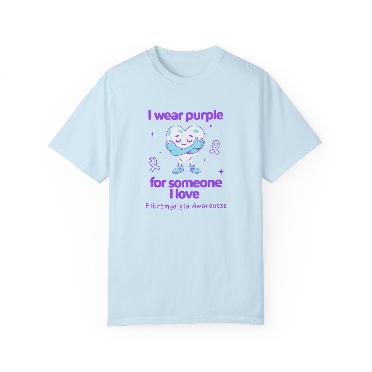 Fibromyalgia Awareness I Wear Purple for Someone I Love Unisex T-shirt