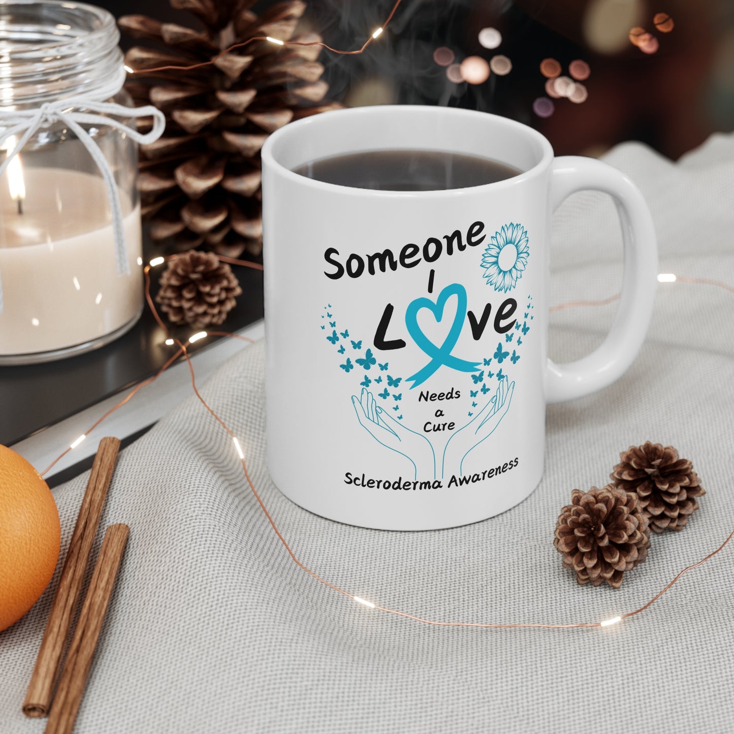 Scleroderma Awareness Mug 11oz