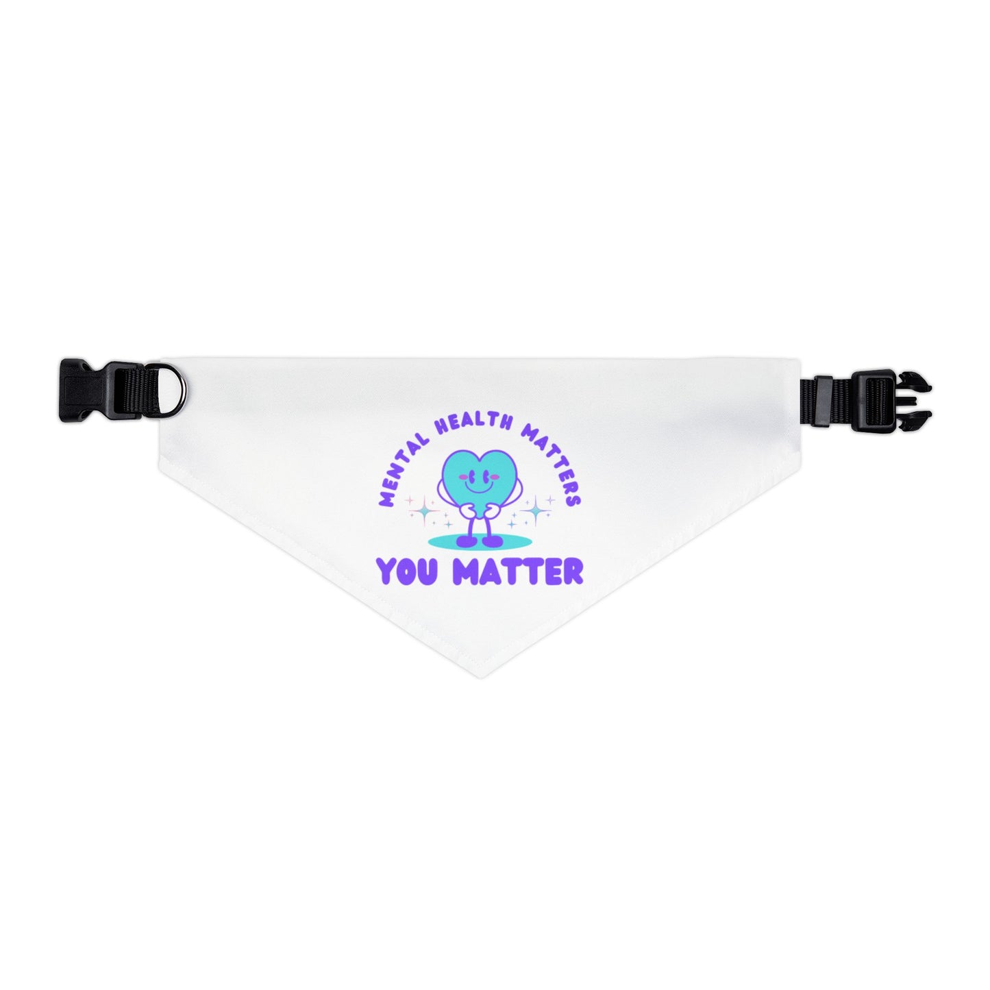 Mental Health Awareness Pet Bandana Collar