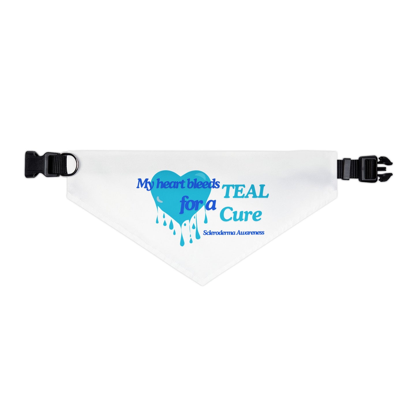 Scleroderma Awareness Pet Bandana Collar