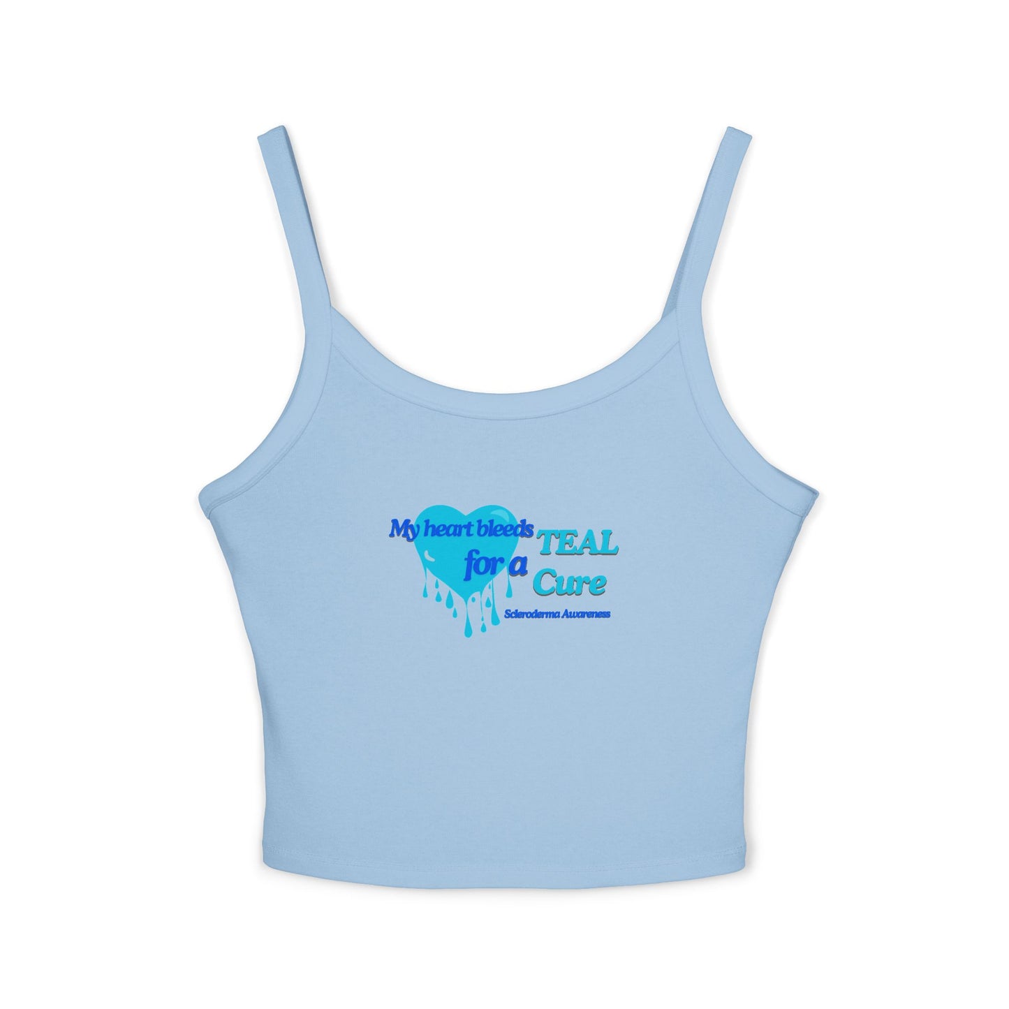 Scleroderma awareness Women's Spaghetti Strap Tank Top