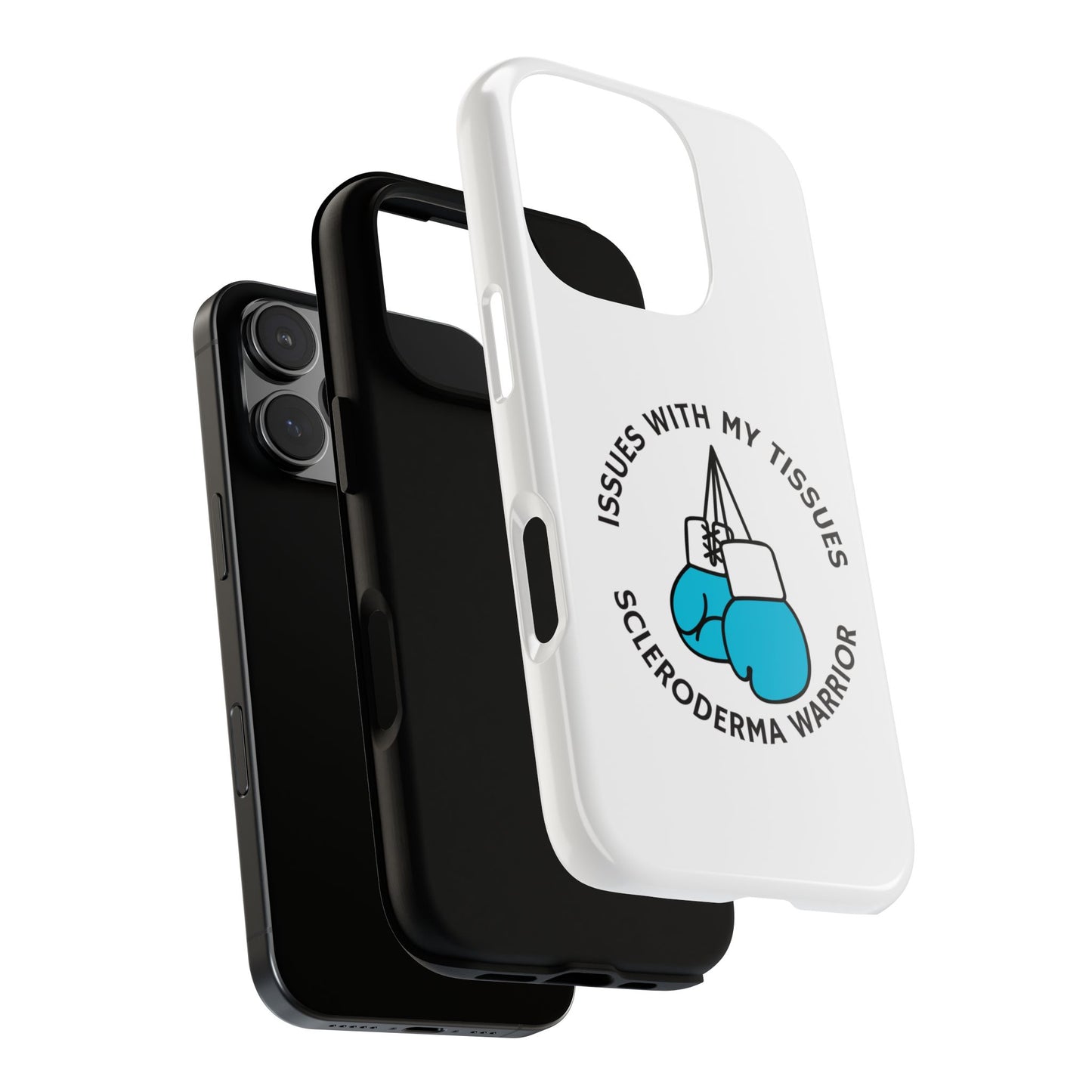 iPhone scleroderma warrior Tough Phone Cases