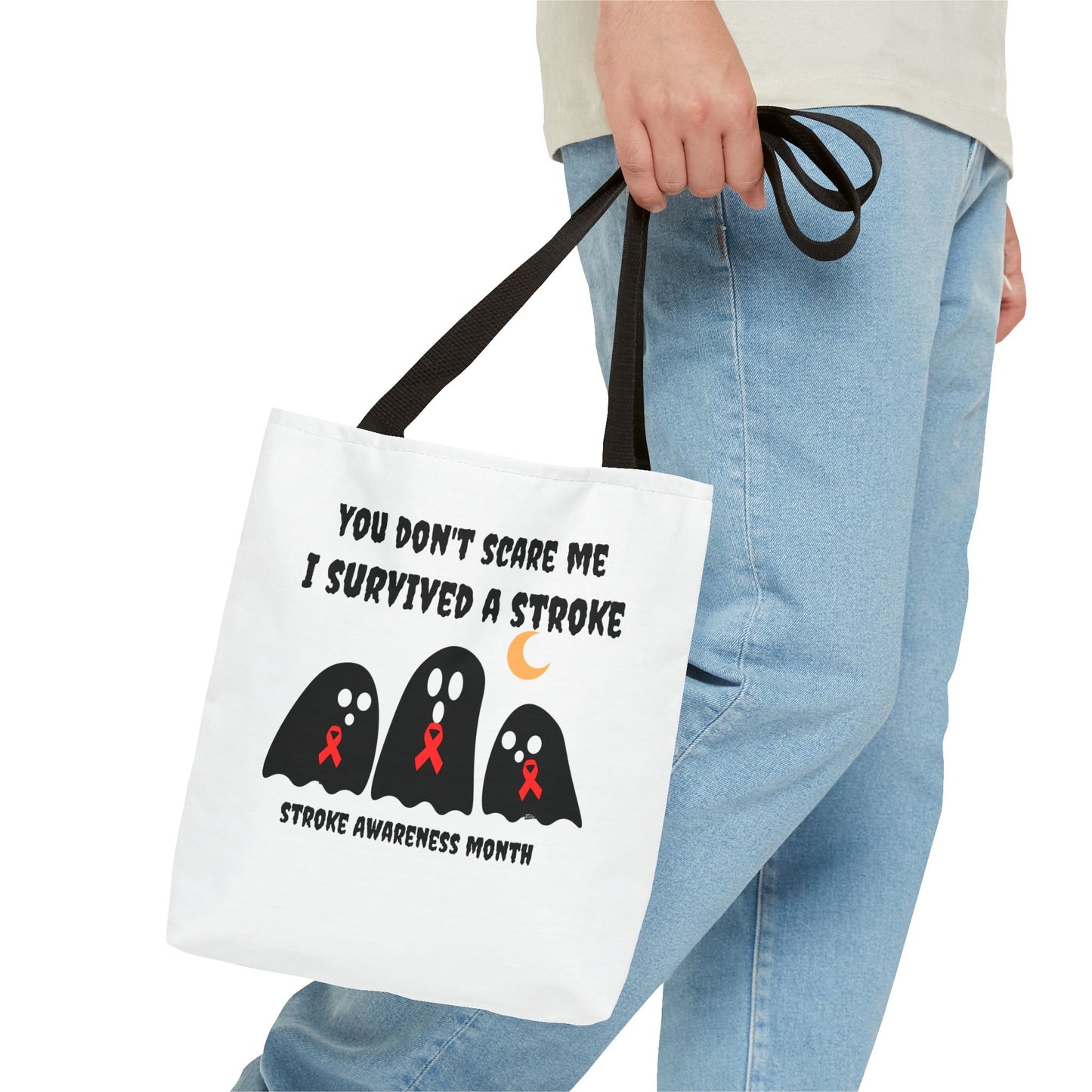 Stroke Awareness Halloween Tote Bag (AOP)