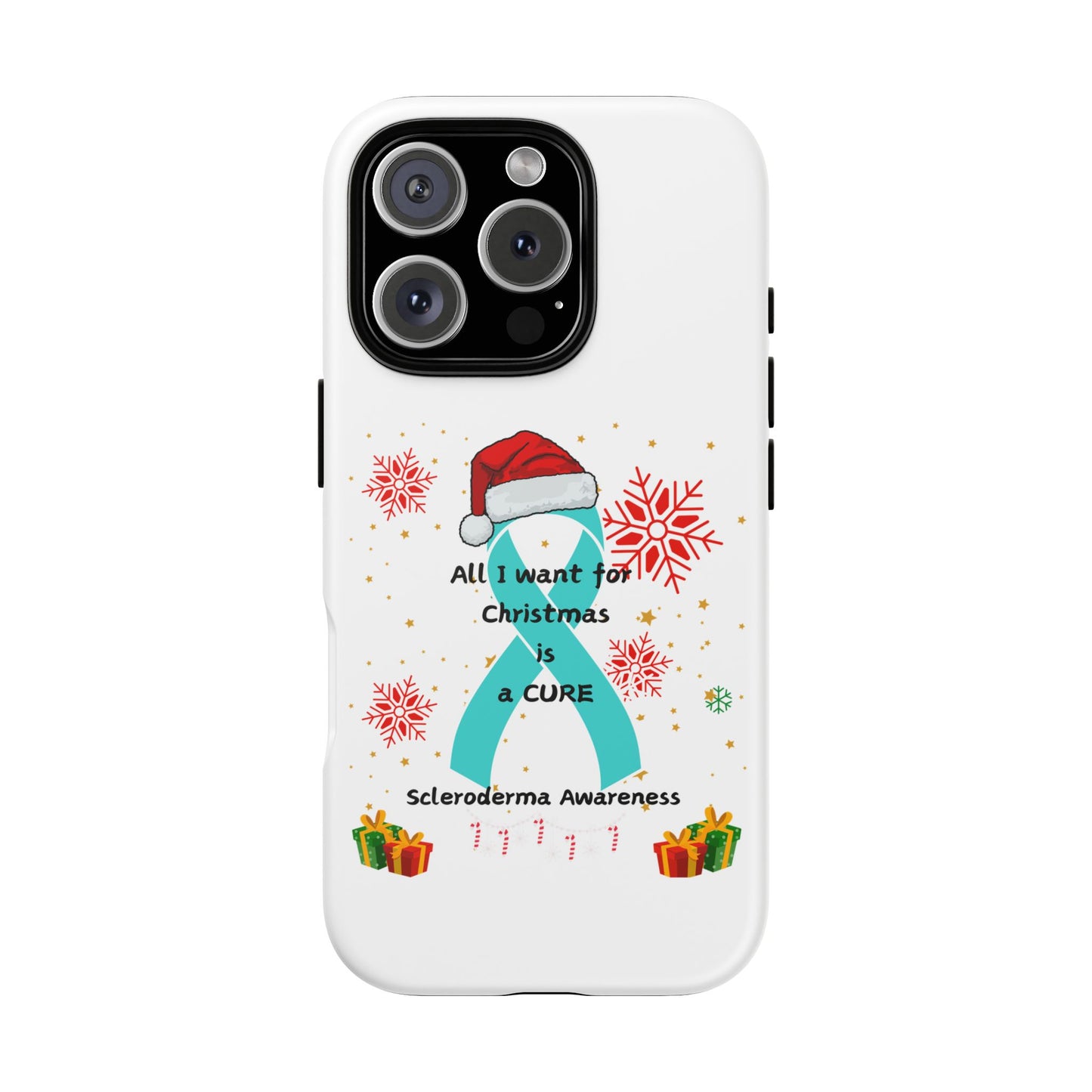 Scleroderma Awareness iPhone 16 Phone Case -Tough Cases