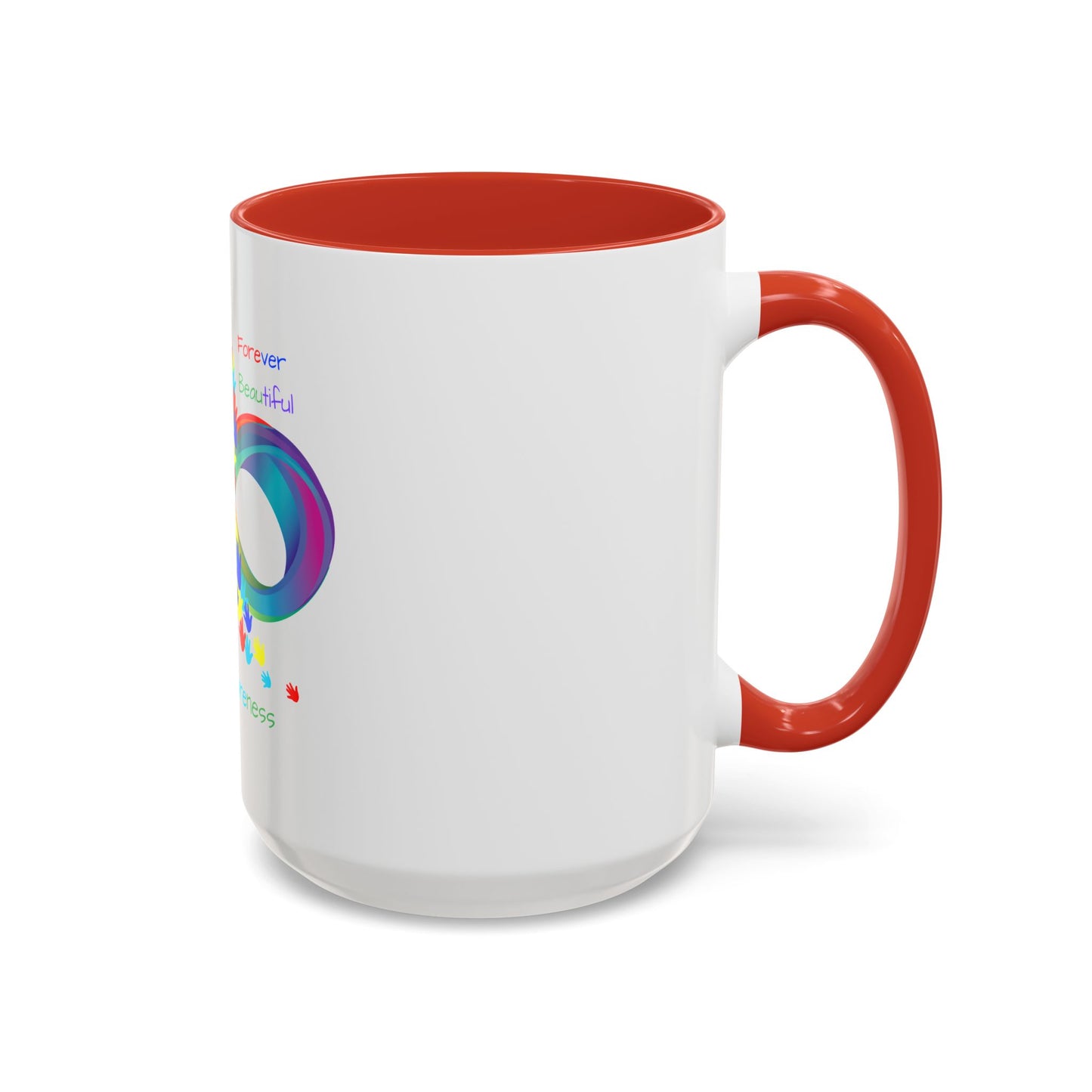 Autism Awareness Accent Coffee Mug (11, 15oz)