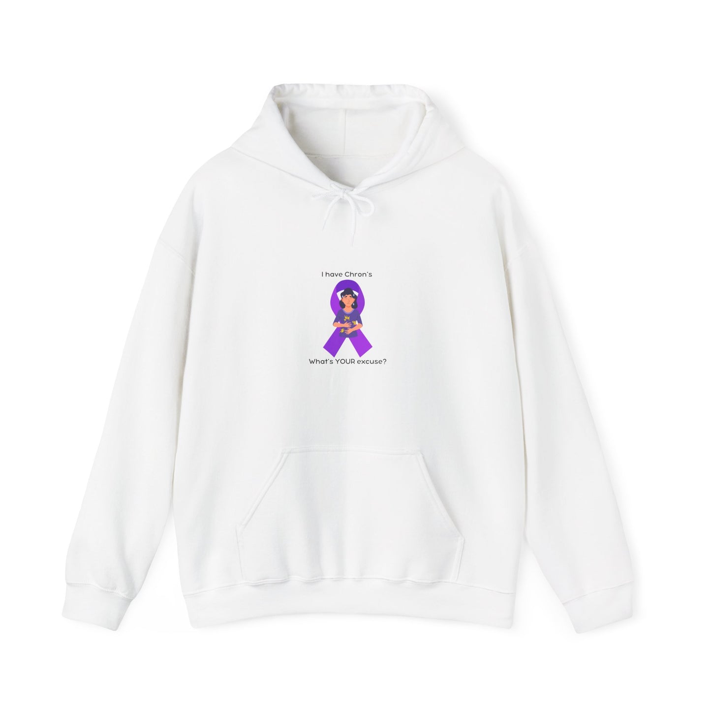 Chron's Disease Awareness Hoodie Unisex Hooded Sweatshirt