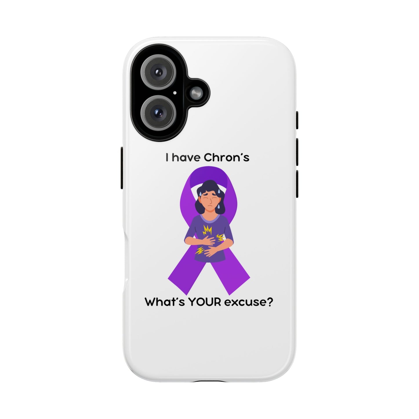 Chron's Disease Awareness  iPhone Case Tough Cases