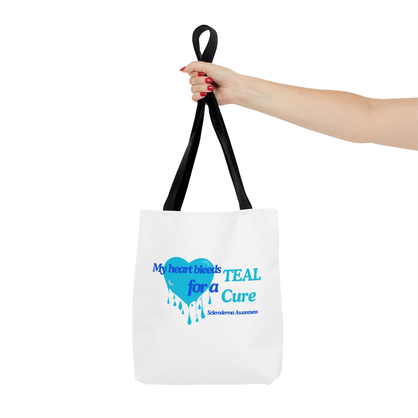 Scleroderma awareness tote bag