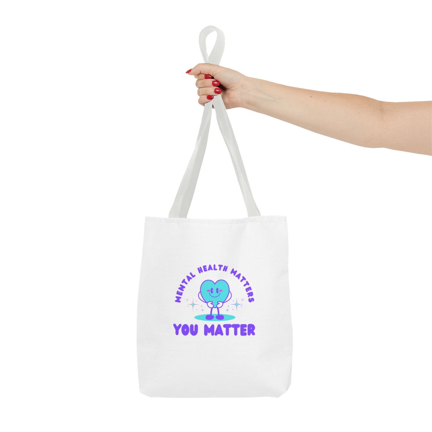 Mental Health Awareness Matters You Matter Tote Bag (AOP)