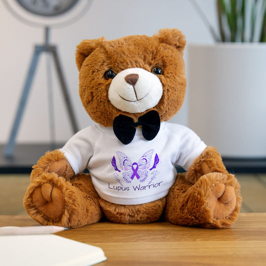 Lupus Warrior Teddy Bear with T-Shirt