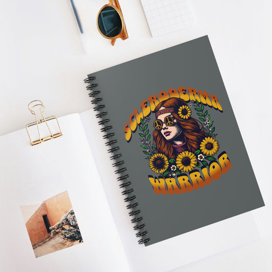 Scleroderma Warrior Spiral Notebook - Ruled Line