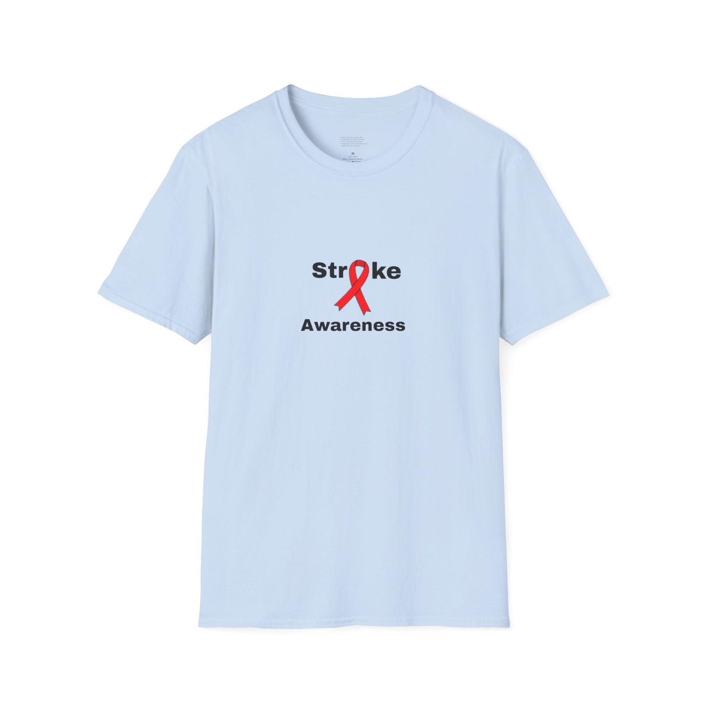 Unisex Softstyle T-Shirt stroke awareness world stroke day October 29