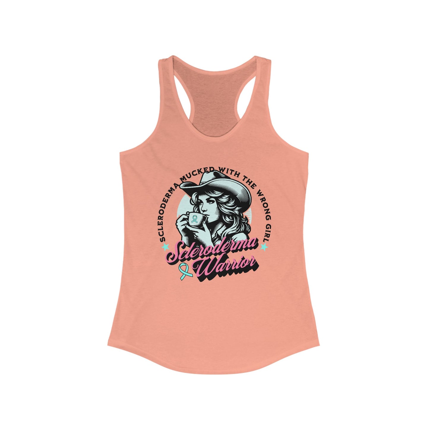 Scleroderma Warrior Women's Racerback Tank