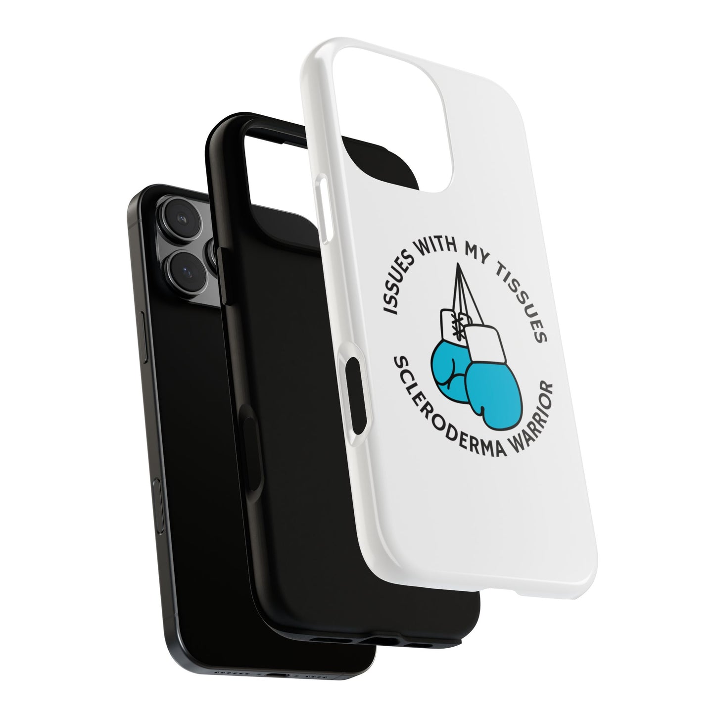 iPhone scleroderma warrior Tough Phone Cases