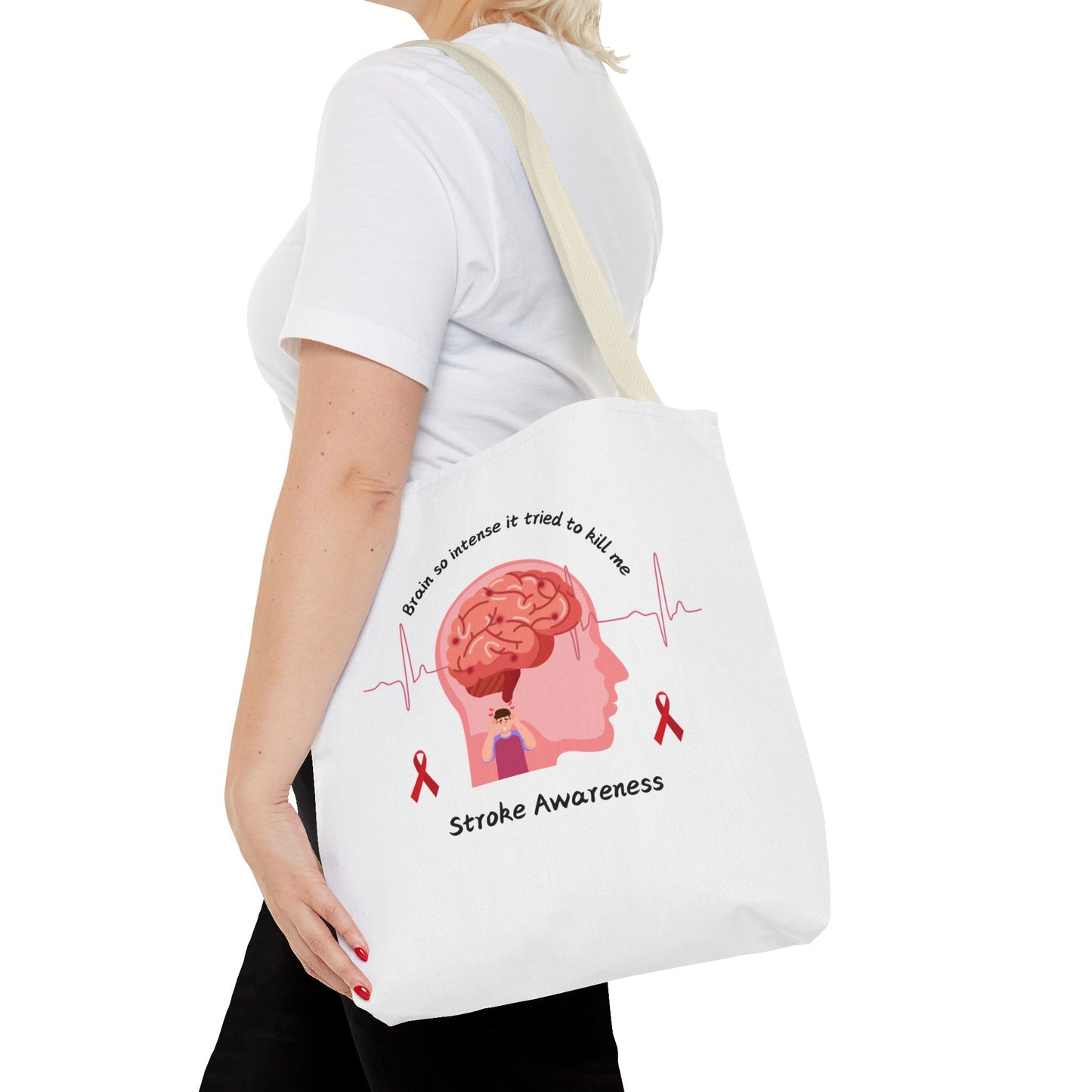 Stroke Awareness Tote Bag