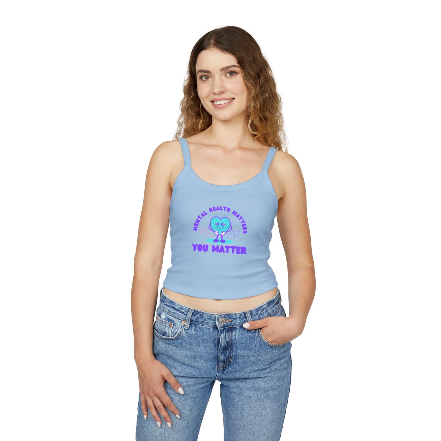 Mental Health Awareness Women's Spaghetti Strap Tank Top