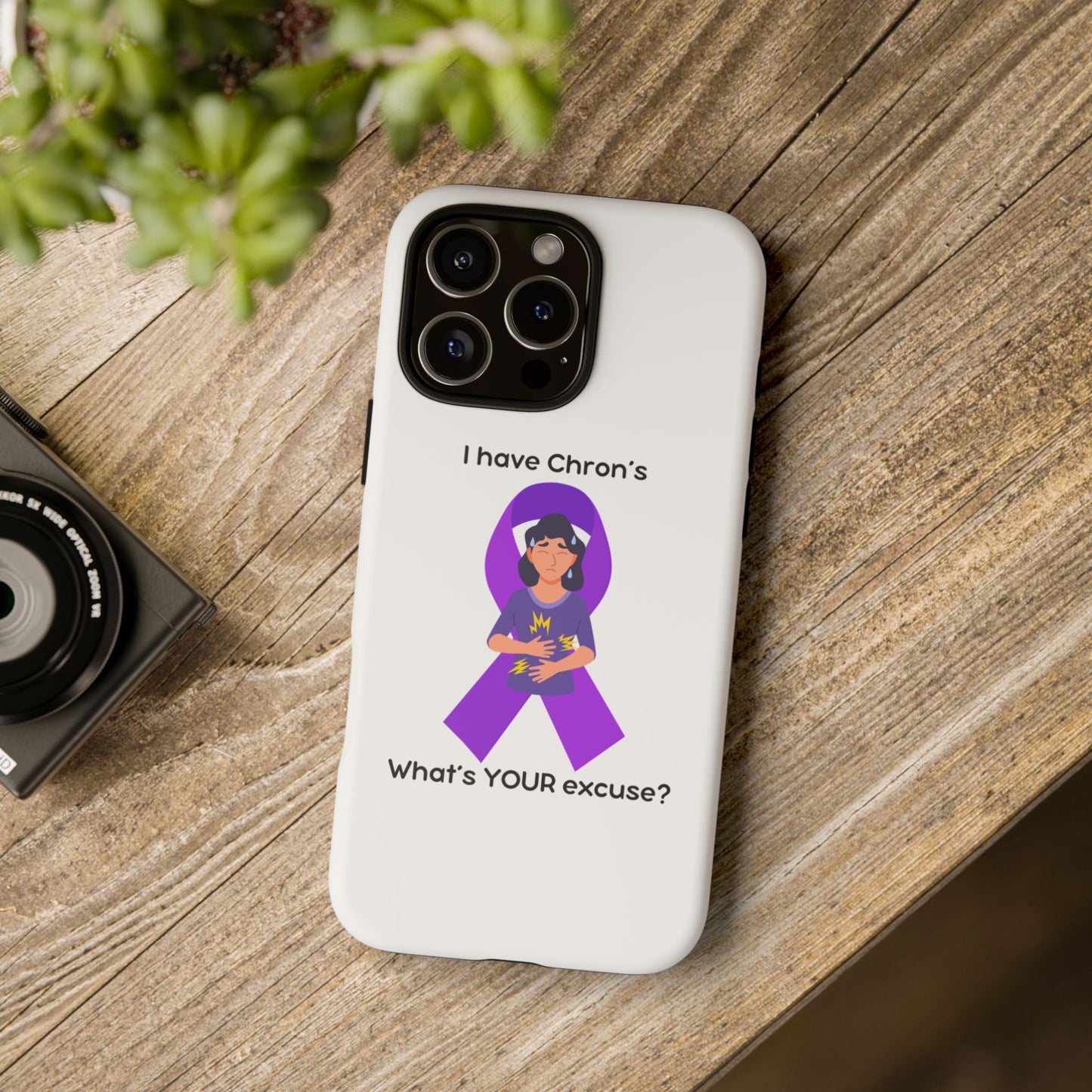 Chron's Disease Awareness  iPhone Case Tough Cases